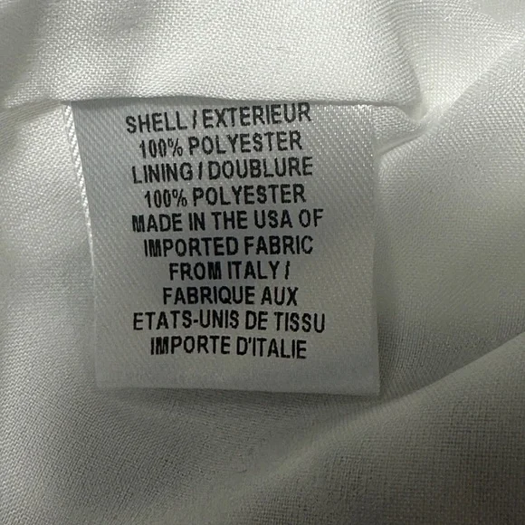 Milly Coco Black and White Patterned Sleeveless Shift Dress ~ 8 - Picture 12 of 12